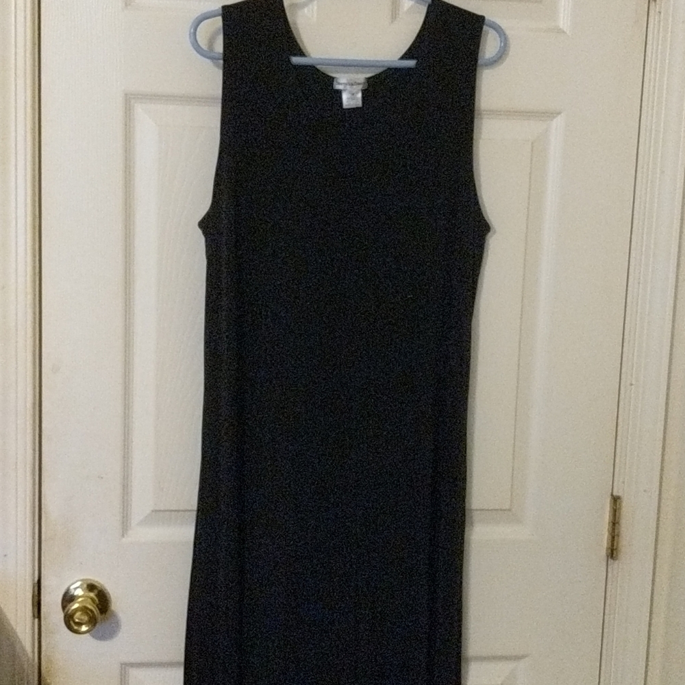 Draper's and Damon's long black dress